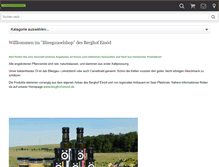 Tablet Screenshot of bliesgauoelshop.de